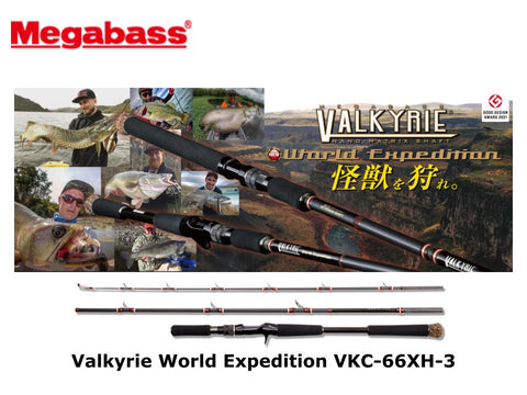 Megabass Valkyrie World Expedition VKC-66XH-3