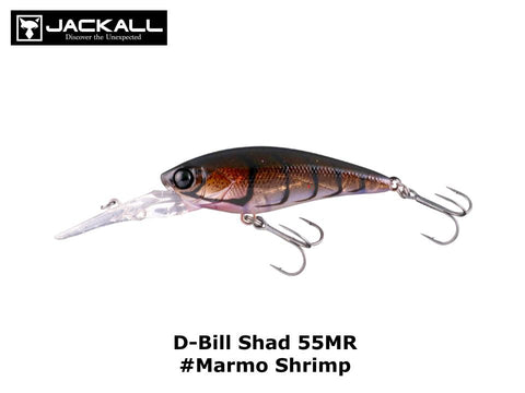Jackall D-Bill Shad 55MR #Marmo Shrimp