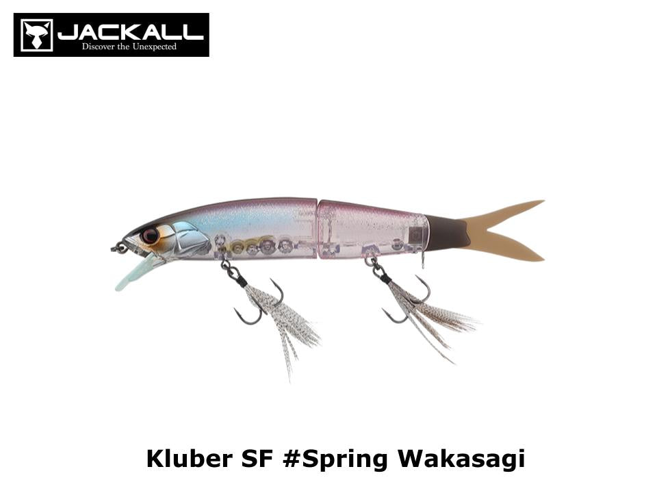 Jackall Kluber 180SF Flottant Leurre Visible Ghost Wakasagi (5509