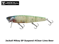 Jackall Mikey SP Suspend #Clear Lime Beer