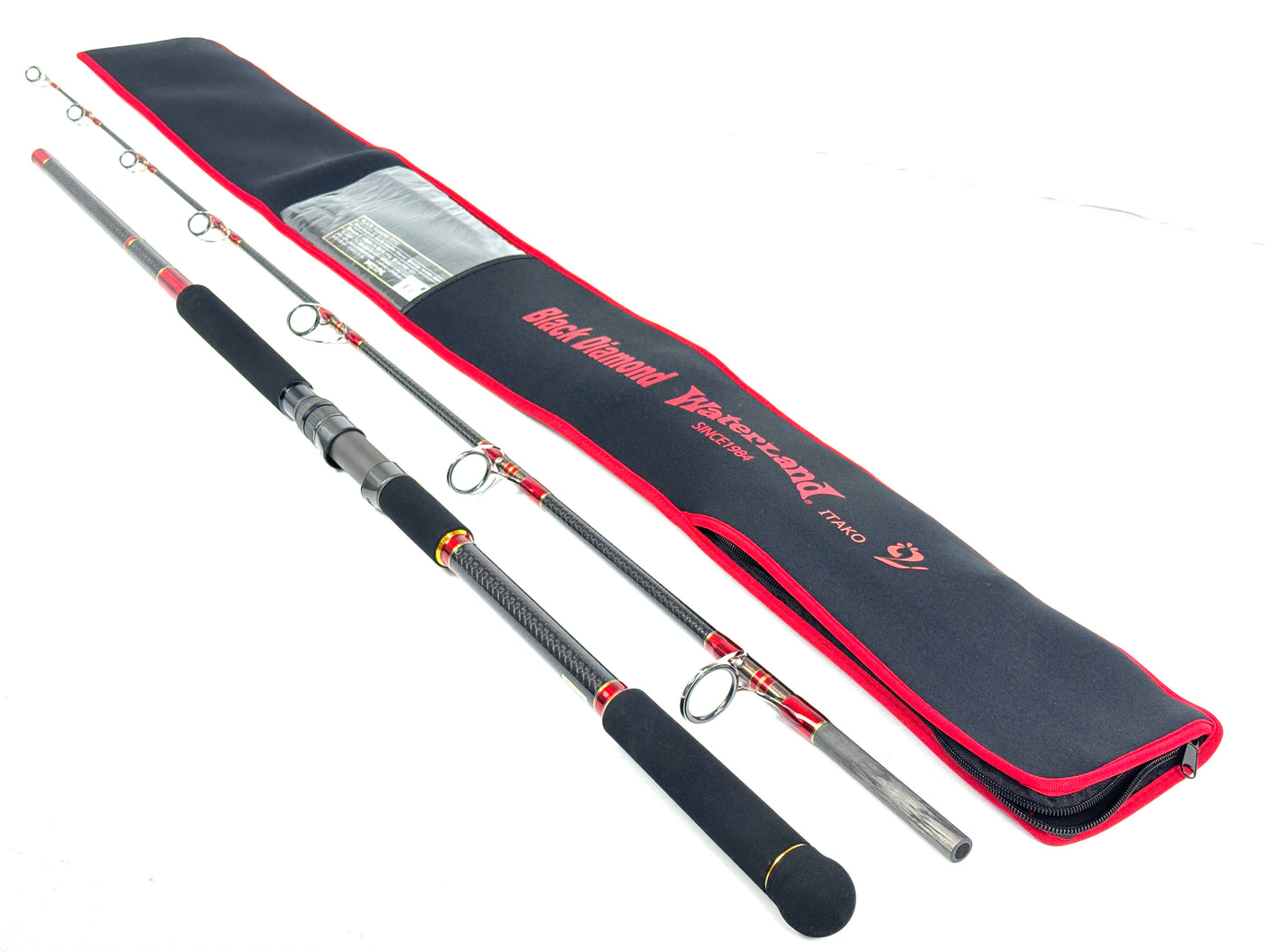 Waterland Black Diamond S7711 2 Pieces Spinning Rod