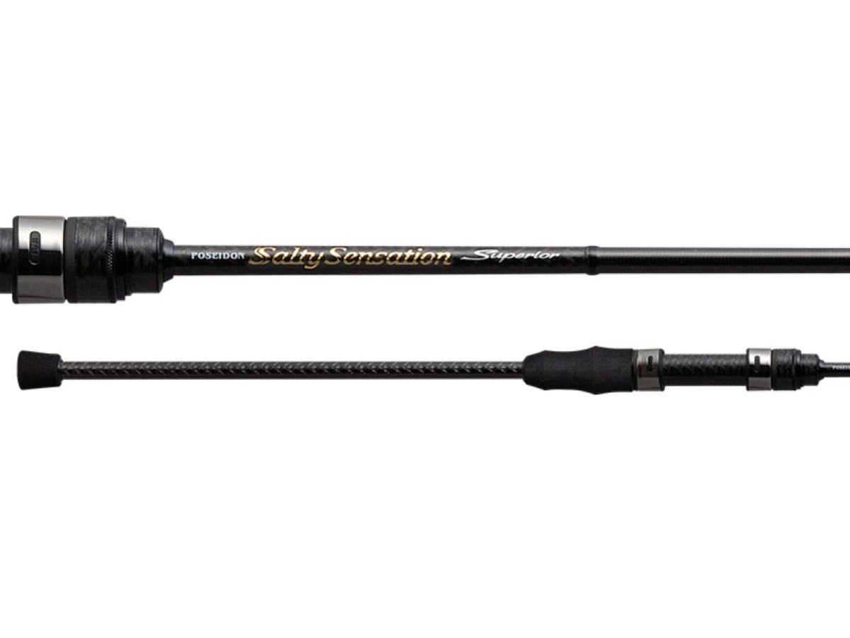 Evergreen Superior Solid Tip Model SPRS-66L/M-S Deep Sense C 2 Pieces Baitcasting Rod