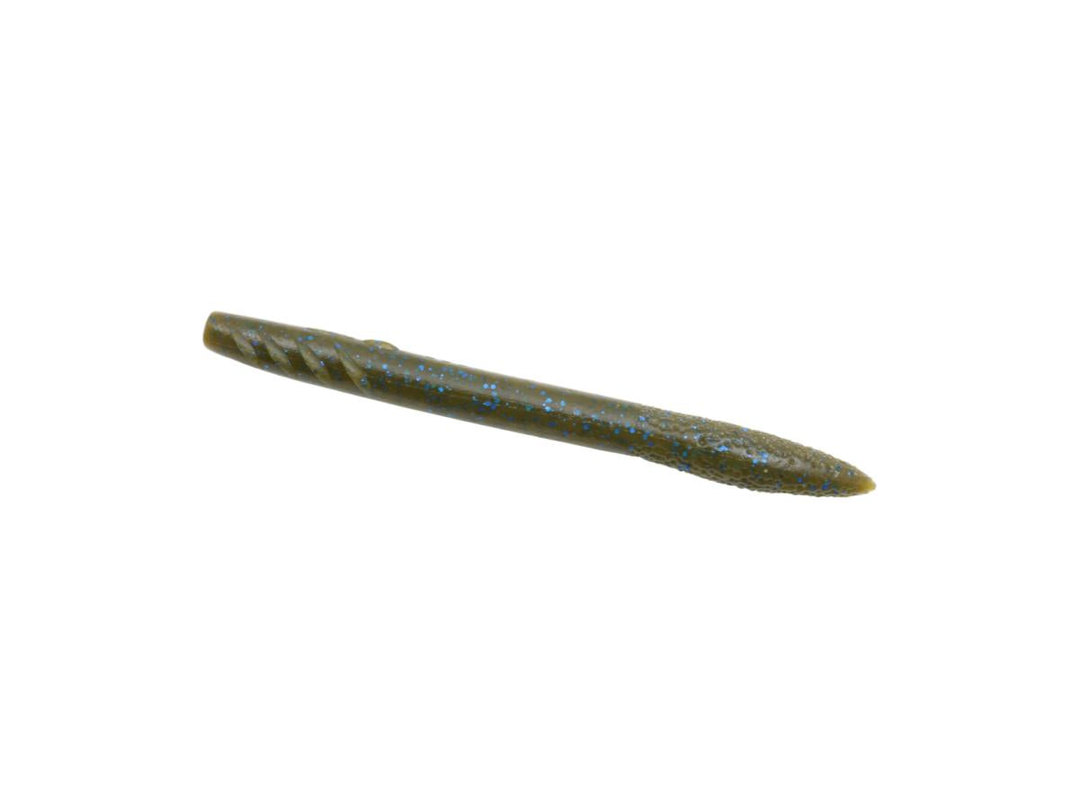 deps Slender Scat 4inch #71 Green Pumpkin Blue Flake
