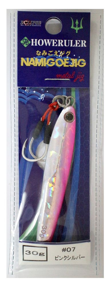 Eclipse Howeruler Namigoe Jig 30g #07 Pink Silver