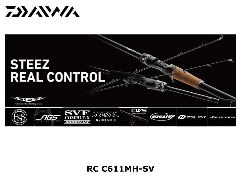 Daiwa 24 Steez Real Control RC C611MH-SV