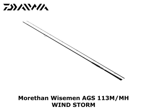 Pre-Order Daiwa Morethan Wisemen AGS 113M/MH WIND STORM