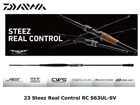 Daiwa 23 Steez Real Control RC S63UL-SV