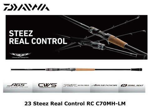 Pre-Order Daiwa 23 Steez Real Control RC C70MH-LM coming in March