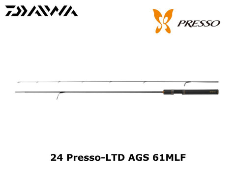 Pre-Order Daiwa 24 Presso-LTD AGS 61MLF coming in September
