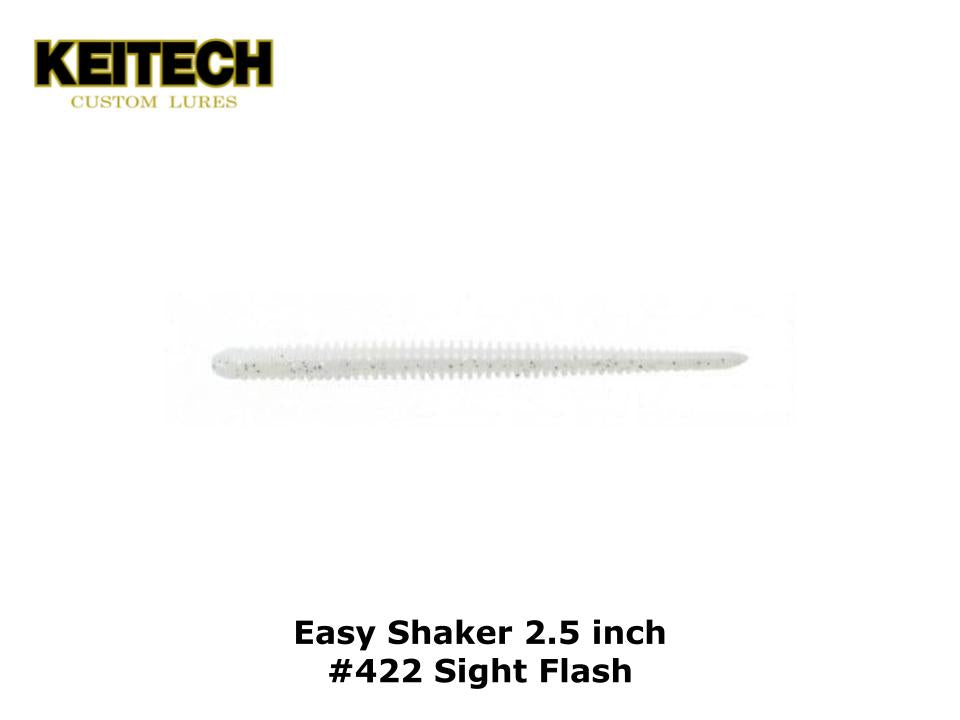 Keitech Easy Shaker 2.5 inch #422 Sight Flash