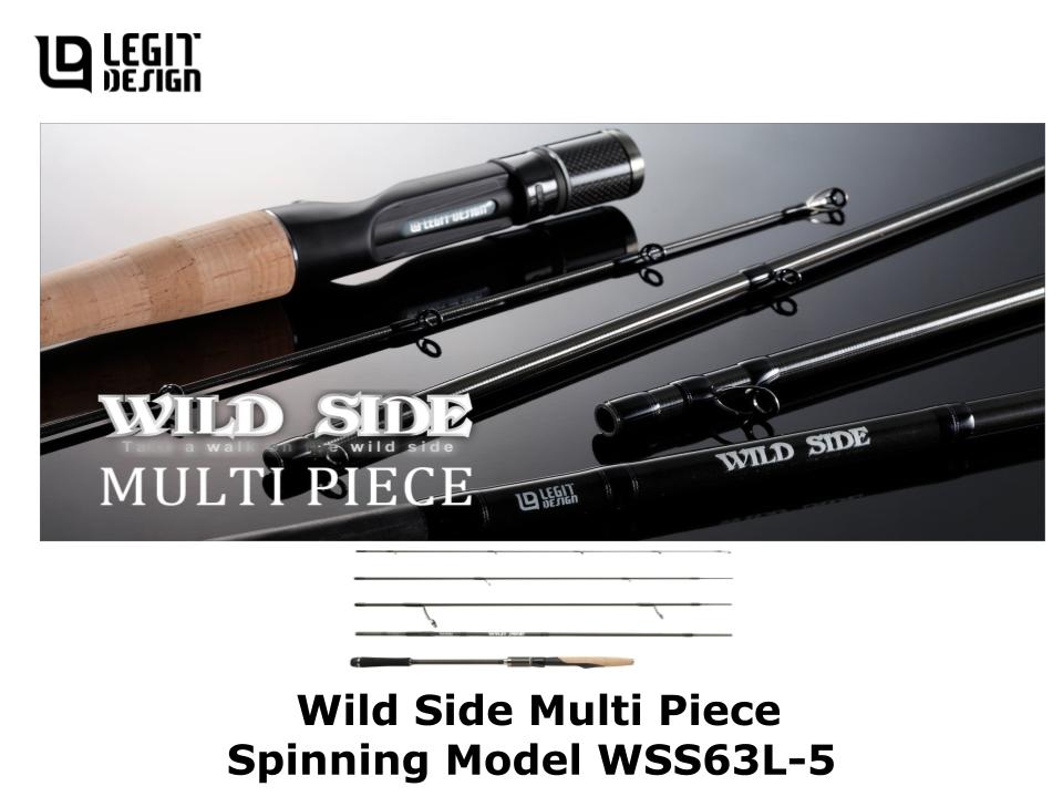 Legit Design Wild Side Multi Piece Spinning Model WSS63L-5