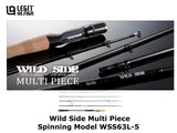 Legit Design Wild Side Multi Piece Spinning Model WSS63L-5