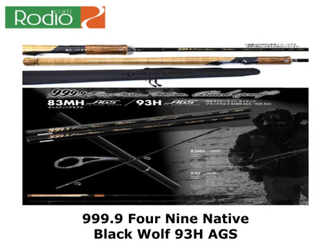 Rodio Craft 999.9 Four Nine Native Black Wolf 93H AGS