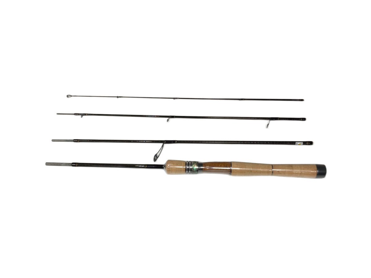 Rodio Craft 999.9 Four Nine Native Black Wolf 624MLF | 4 Pieces Spinning Rod