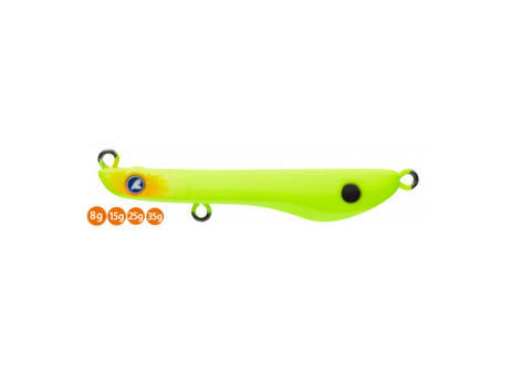 Blue Blue Metal Shalldus 15 #16 Matte Chartreuse