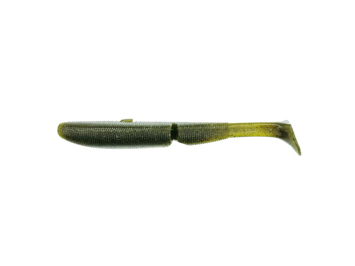 Imakatsu MJ Shad Tail 5 inch Eco #S-248 Imae Green Pumpkin Pepper