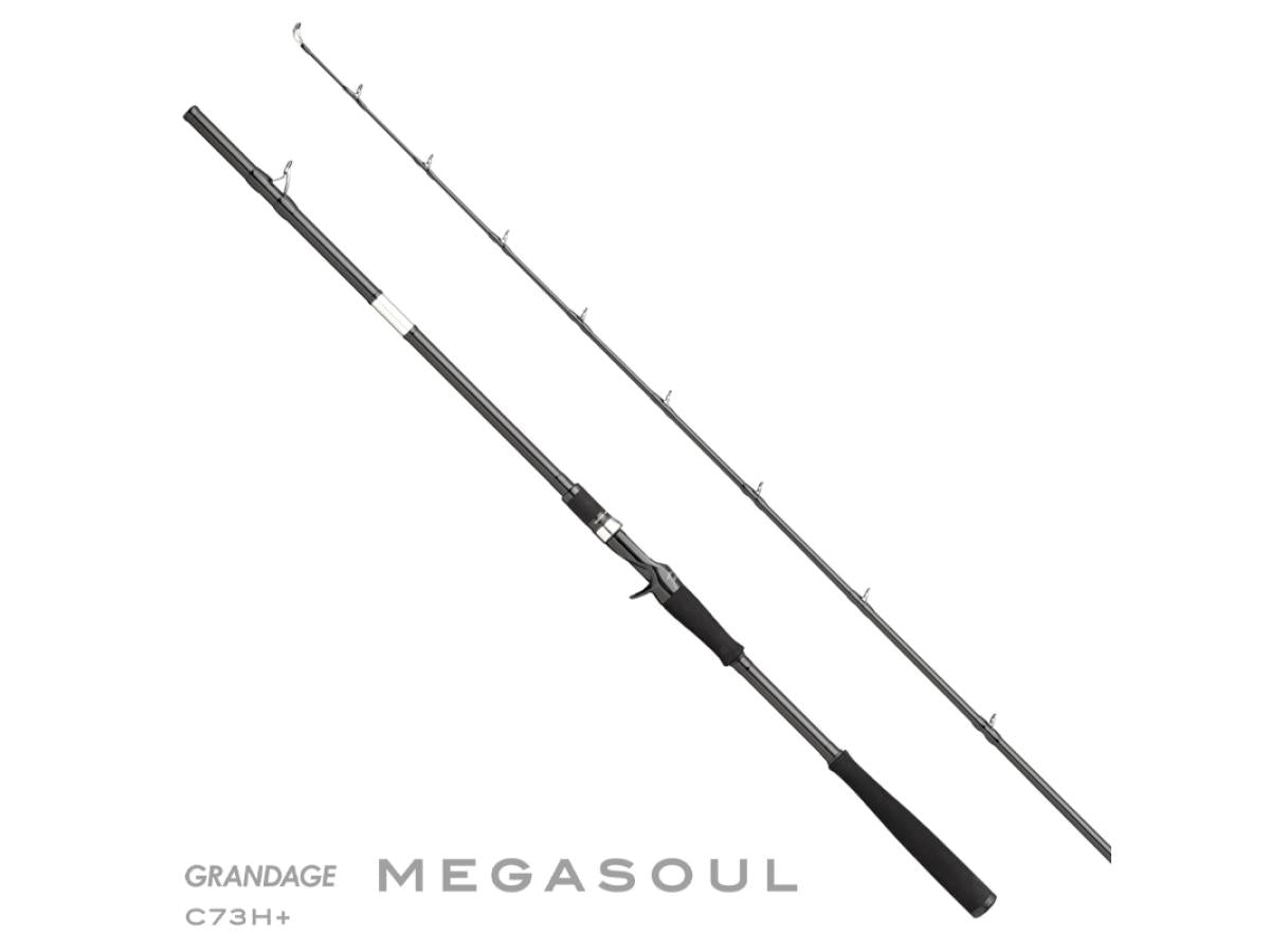Apia Grandage Megasoul C73H+ 2 Pieces Baitcasting Rod – JDM TACKLE