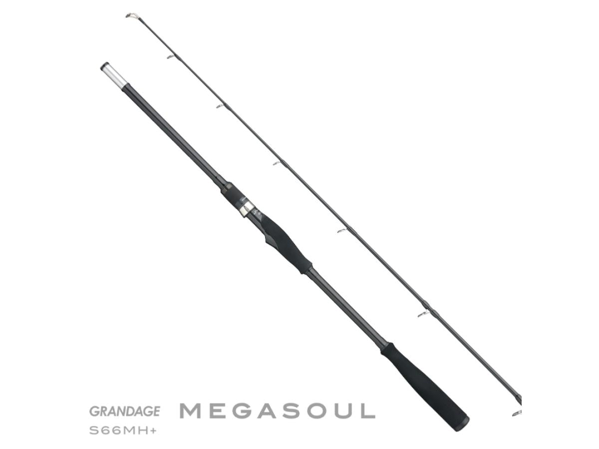 GRANDAGE MEGASOUL S66MH+ ロッド Apia Grandage Megasoul S66MH+ 2 Pieces Spinning Rod – JDM TACKLE