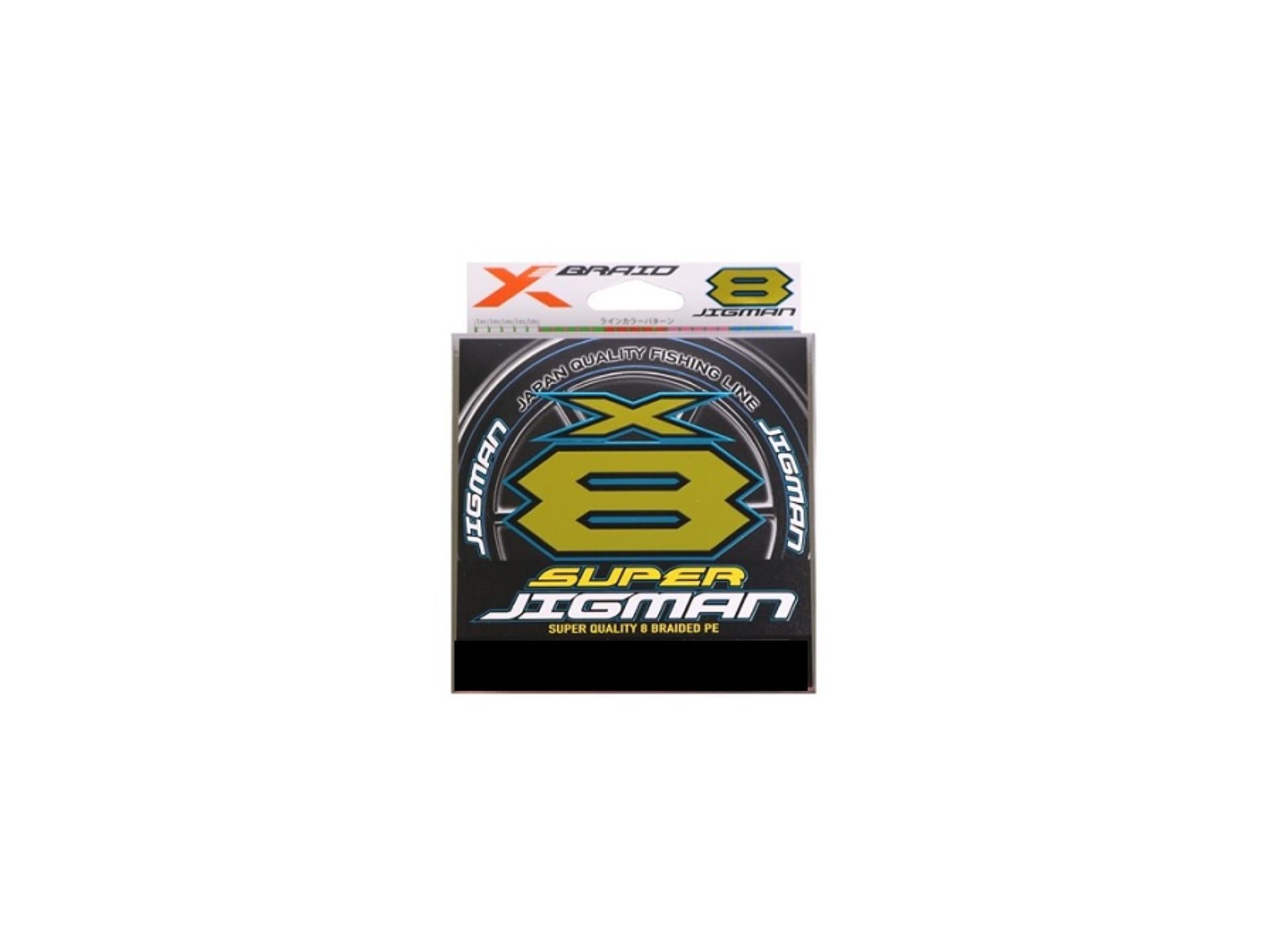 Xbraid Super Jigman X8 300m #1.5 30lb 5 Colors – JDM TACKLE HEAVEN