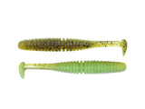 Issei Caramel Shad 3.5inch #10 Green Pumpkin Chart