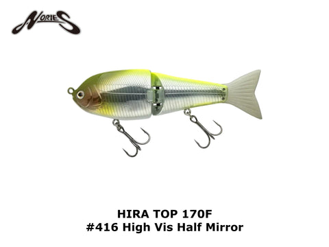 Pre-Order Nories HIRA TOP 170F #416 High Vis Half Mirror coming in the end of Aug