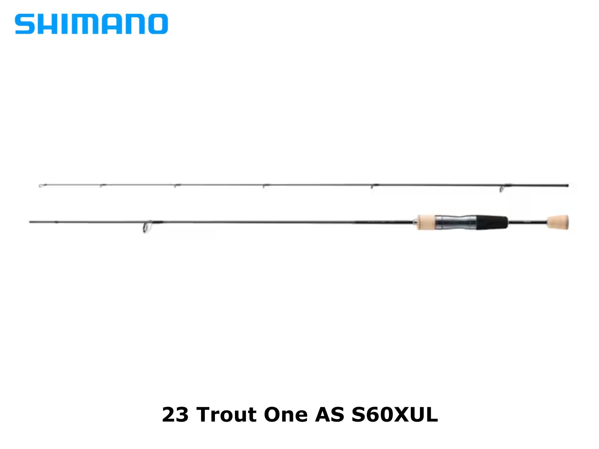fresh water shimano trout fishing rods Rod 24 Trout One NS S 64L (Spinning 2 Piece) With an item lineup that can support a wide variety of lures and pounds Shimano Fishing SENSILITE X70 L