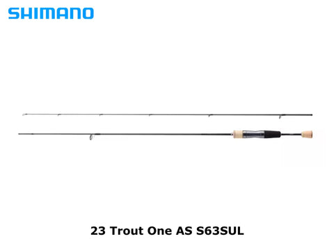 Shimano 23 Trout One AS S63SUL