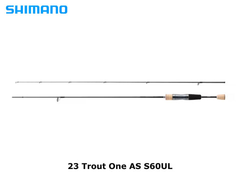Shimano 23 Trout One AS S60UL