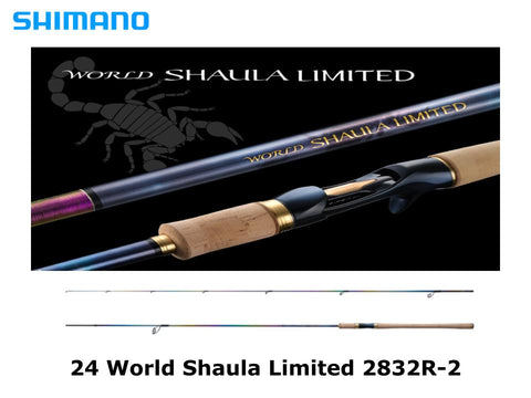 Pre-Order Shimano 24 World Shaula Limited 2832R-2 coming in November