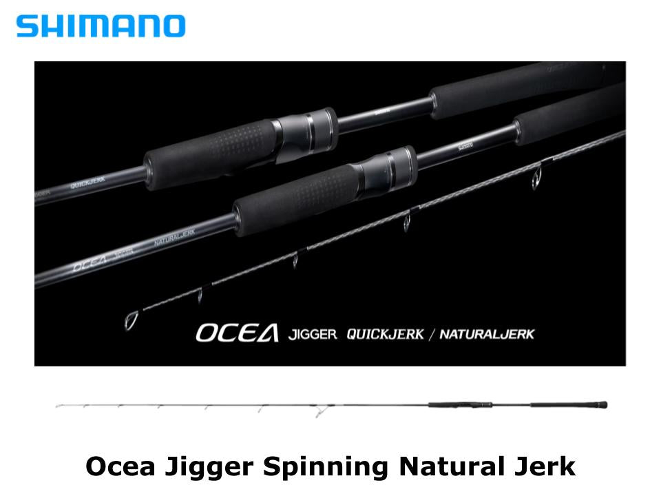 Shimano 24 Ocea Jigger Spinning Natural Jerk S64-3 | 1 Piece