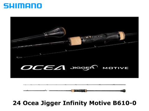 Pre-Order Shimano 24 Ocea Jigger Infinity Motive B610-0 coming in August/September