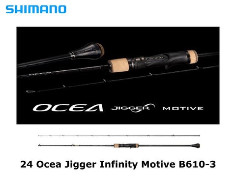 Pre-Order Shimano 24 Ocea Jigger Infinity Motive B610-3 coming in August/September