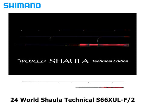 Pre-Order Shimano 24 World Shaula Technical Edition S66XUL-F/2 coming in Novemebr/December