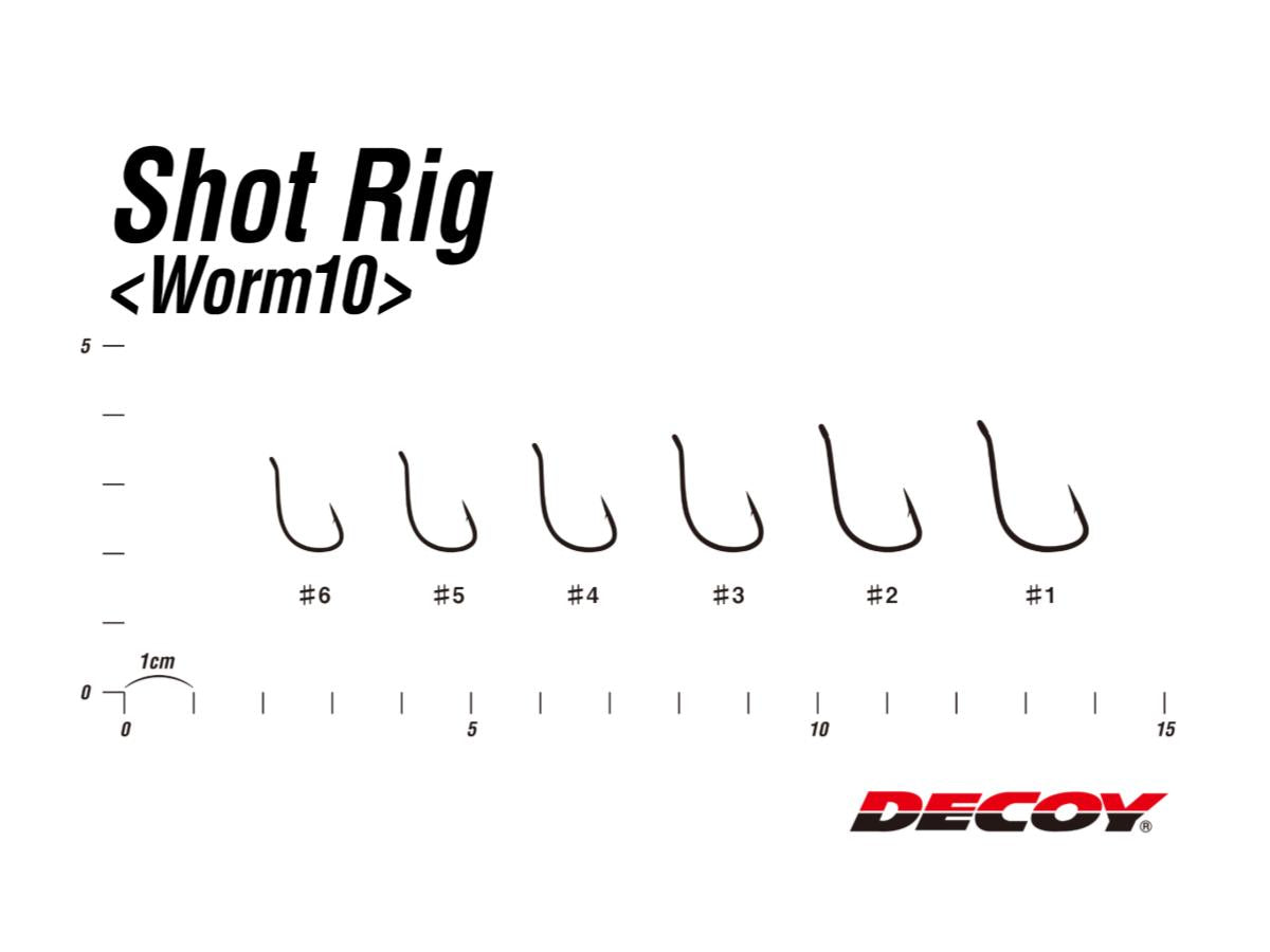 Decoy Worm 10 Shot Rig #6