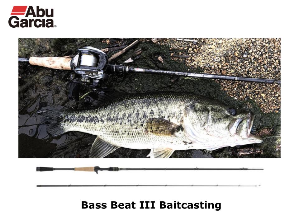 Abu Garcia Bass Beat III BBC-642ML III Baitcasting Rod for