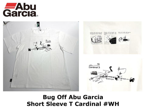 Abu Garcia Bug Off Abu Garcia Short Sleeve T Cardinal #WH XL