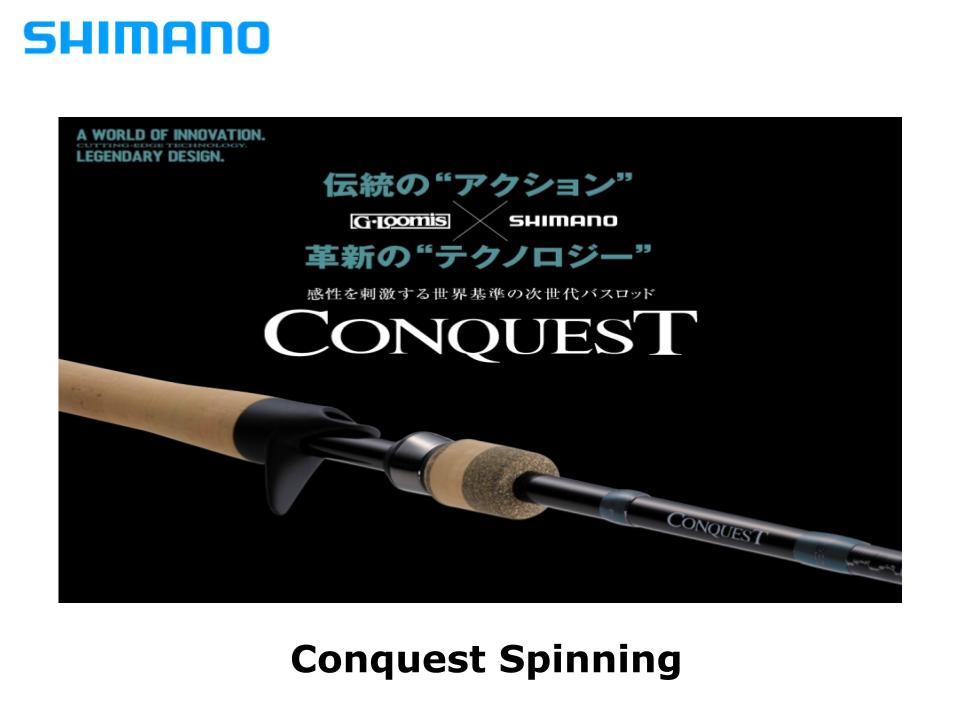 shimano conquest fishing rod Shimano Conquest Spinning 902S SJR – JDM TACKLE HEAVEN