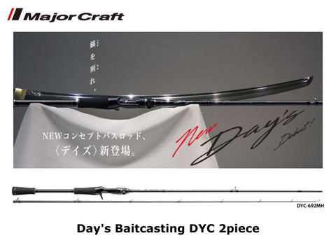 Major Craft Day's Baitcasting DYC-702H