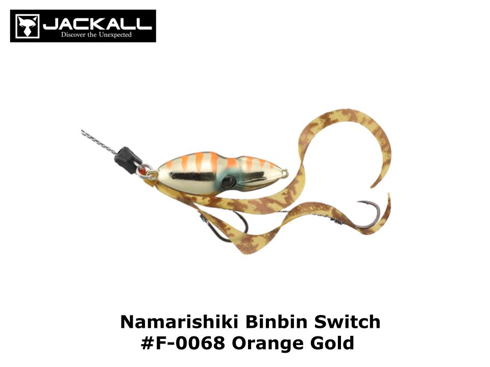 Jackall Namarishiki Binbin Switch 100g #F-0068 Orange Gold