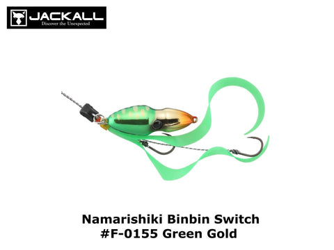 Jackall Namarishiki Bin Bin Switch 45g #F-0155 Green Gold