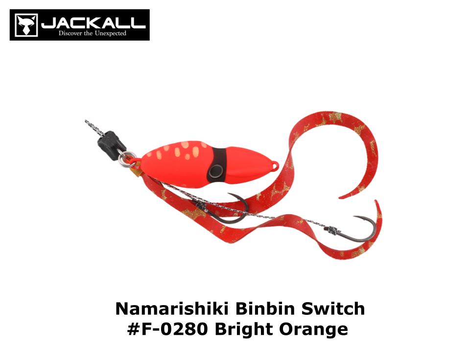 Jackall Namarishiki Bin Bin Switch 120g #F-0280 Bright Orange