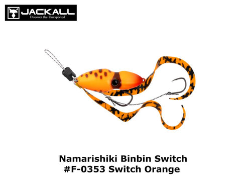 Jackall Namarishiki Bin Bin Switch 45g #F-0353 Switch Orange