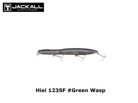 Jackall Hiei 123SF #Green Wasp