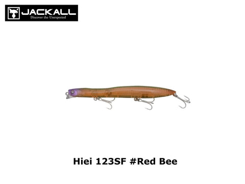 Jackall Hiei 123SF #Red Bee