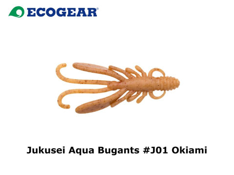 Ecogear Jukusei Aqua Bugants 2 inch #J01 Okiami