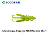 Ecogear Jukusei Aqua Bugants 3.3 inch #J12 Mazume Chart