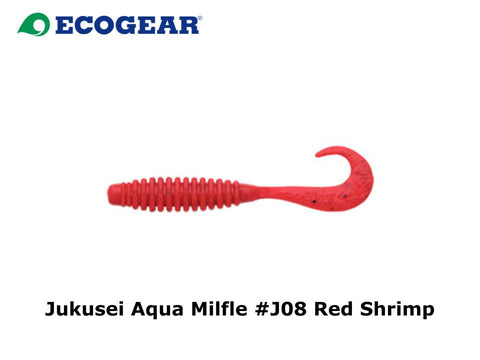 Ecogear Jukusei Aqua Milfull 3.3 inch #J08 Red Shrimp