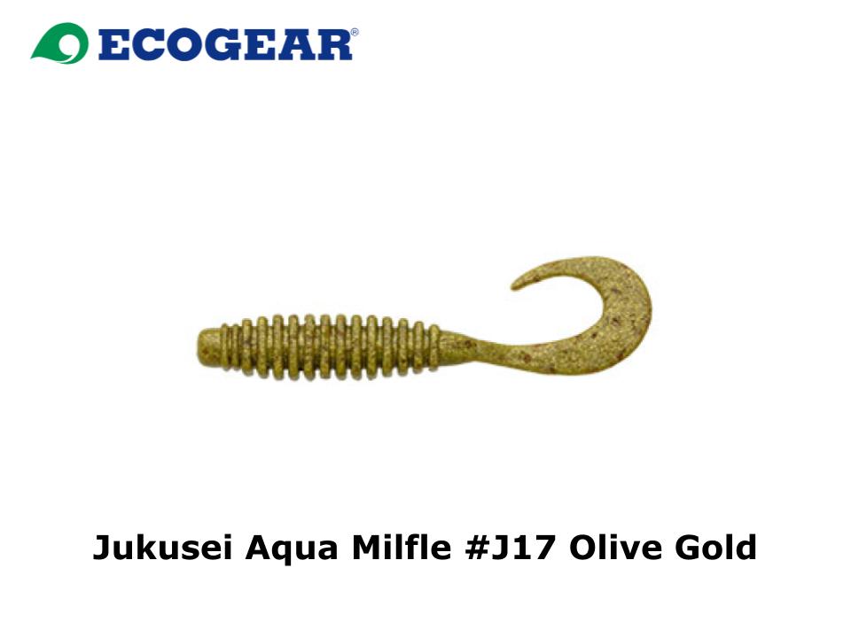 Ecogear Jukusei Aqua Milfull 3.3 inch #J17 Olive Gold