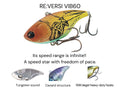 EIS Vogel Re Versi Vib 60 #32 Tennessee Shad UV