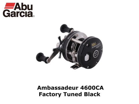 Abu Garcia Ambassadeur 4600CA Factory Tuned Black